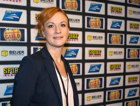 C-mores kommentator Lena Sundqvist