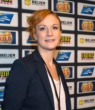 C-mores kommentator Lena Sundqvist