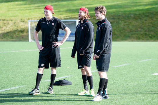 Karlskronas Henrik Nilsson, Alexander Viklund, Mattias