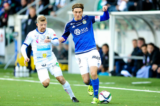 Gefles Jonas Lantto och Sundsvalls Dennis Olsson