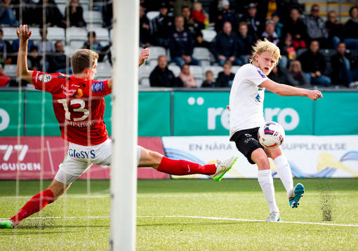 Örebros Karl Holmberg gör 1-1