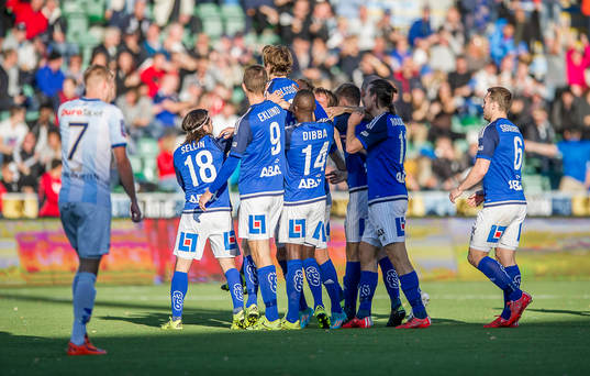 Sundsvall och Dennis Olsson jublar