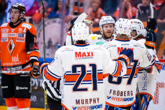 Växjös Patrik Lundh har gjort 1-1 och är spelaren till