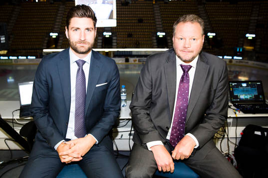 Cmores Björn Oldeen och Arto Blomsten
