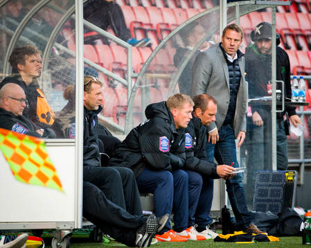 Falkenbergs tränare Hans Eklund deppar