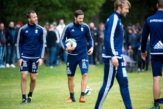 IFK Göteborgs Hjalmar Jonsson och Mattias Bjärsmyr