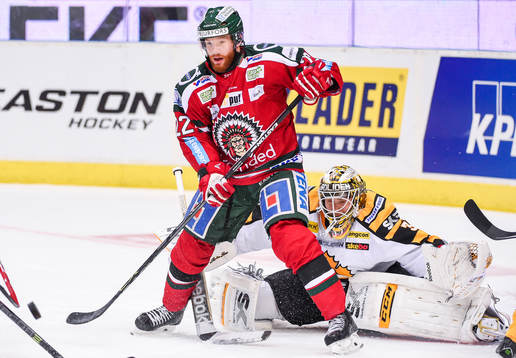 Frölundas Robin Figren skymmer sikten för Skellefteås