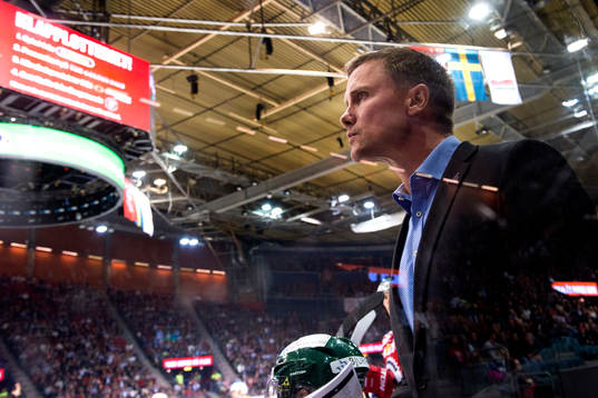 Frölundas tränare Roger Rönnberg