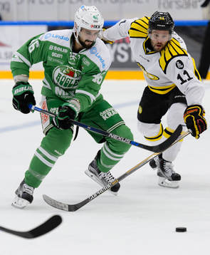 Rögles Kevin Marshall och Brynäs Jesper Ollas
