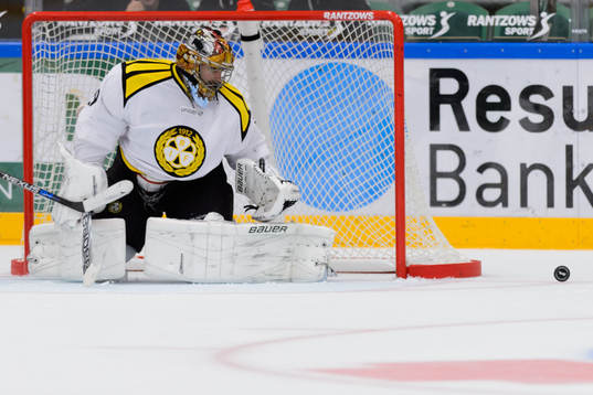 Brynäs målvakt Bernhard Starkbaum