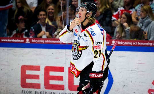Luleås Emil Sylvegård deppar