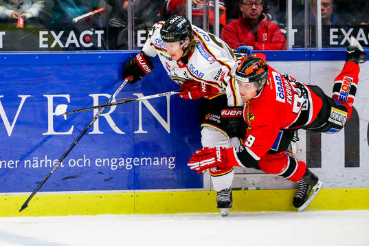 Luleås Emil Sylvegård och Örebros Viktor Ekbom