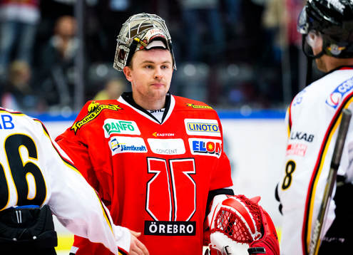 Örebros målvakt Julius Hudacek