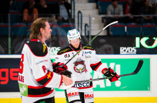 Malmö Redhawks Derek Meech ser deppig ut