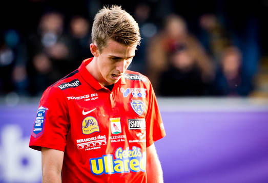 Falkenbergs Adam Eriksson deppar
