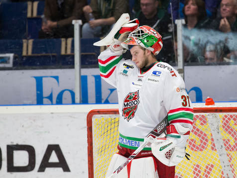 Modos målvakt Adam Reideborn