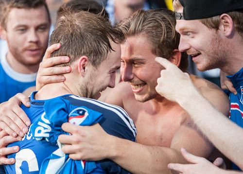 Sundsvalls Rúnar Már Sigurjónsson kramar om supportrar