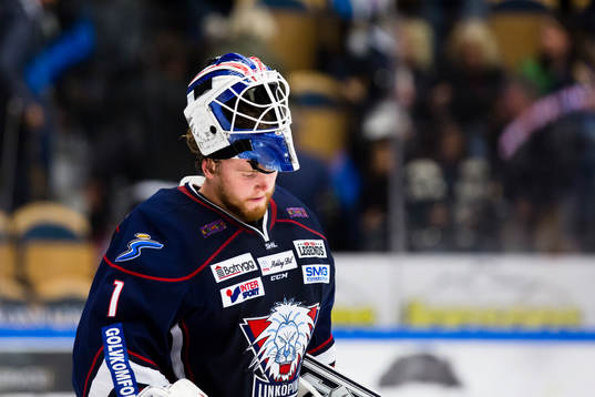 Linköpings målvakt Marcus Högberg