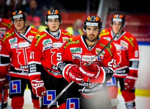 Örebros Martin Johansson gör sitt andra mål för