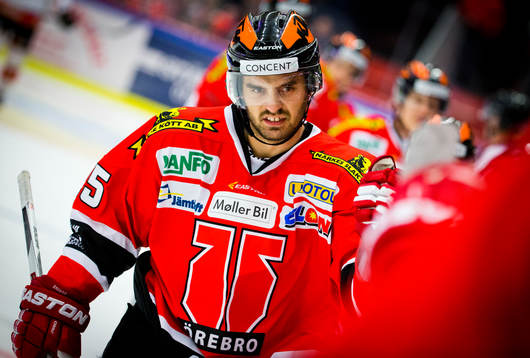 Örebros Martin Johansson gör sitt andra mål för