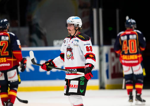 Malmö Redhawks Peter Mueller ser deppig ut