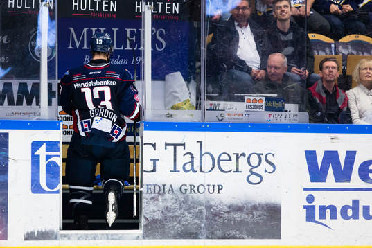 Linköpings Andrew Gordon blir utvisad