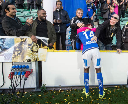 Sundsvalls Pa Amat Dibba kramar om supportrar