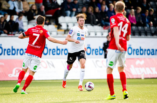 Örebros Martin Broberg mot Falkenbergs David Svensson och