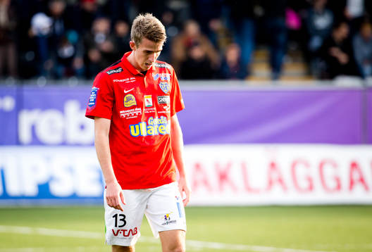 Falkenbergs Adam Eriksson deppar