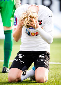 Örebros Karl Holmberg deppar