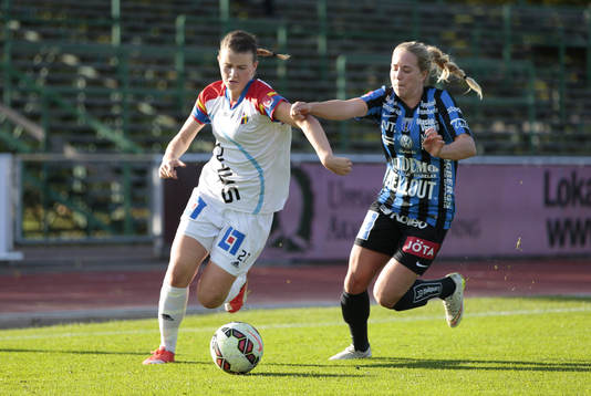 Hovås Billdals Frida Boriero och Sirius Julia Lyckberg
