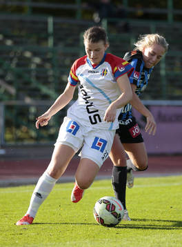 Hovås Billdals Frida Boriero och Sirius Julia Lyckberg