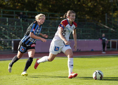 Hovås Billdals Frida Boriero och Sirius Julia Lyckberg