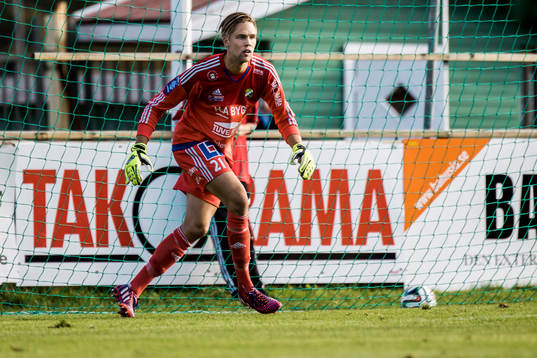 Ljungskiles målvakt Jonathan Johansson