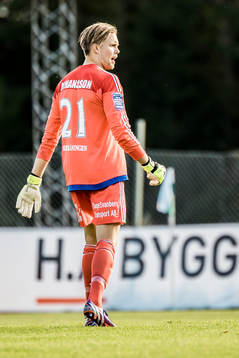 Ljungskiles målvakt Jonathan Johansson