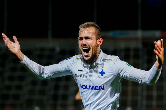 Norrköpings Emir Kujovic jublar