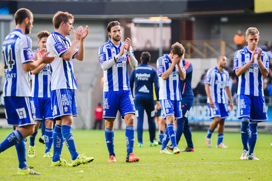 IFK Göteborgs spelare deppar