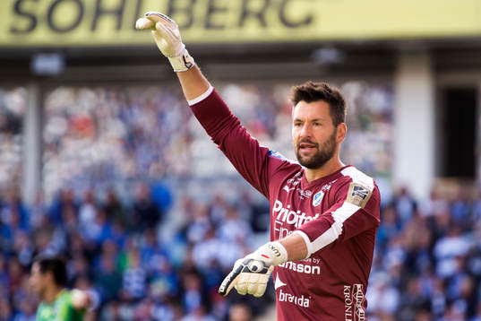 Halmstads målvakt Stojan Lukic