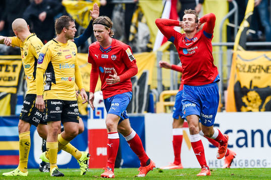 Helsingborgs spelare deppar