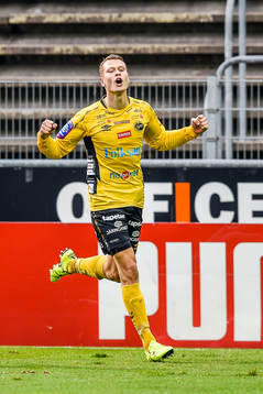 Elfsborgs Viktor Claesson jublar