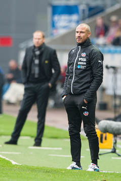 Helsingborgs manager Henrik Larsson