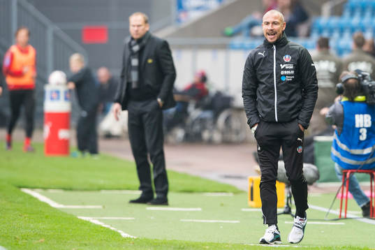 Helsingborgs manager Henrik Larsson
