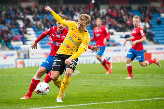 Elfsborgs Per Frick och Helsingborgs Carl Johansson