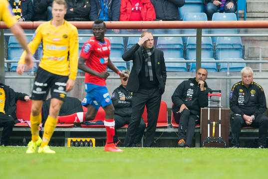 Elfsborgs manager Magnus Haglund bekymrad