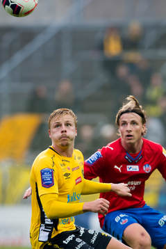 Elfsborgs Per Frick och Helsingborgs Carl Johansson
