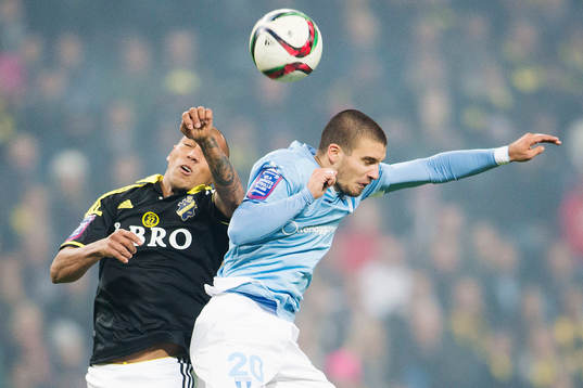 s Alessandro Silva Pereira och Malmös Vladimir Rodic