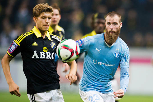s Anton Jönsson Salétros och Malmös Jo Inge Berget