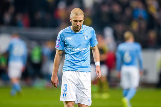 Malmös Anton Tinnerholm deppar