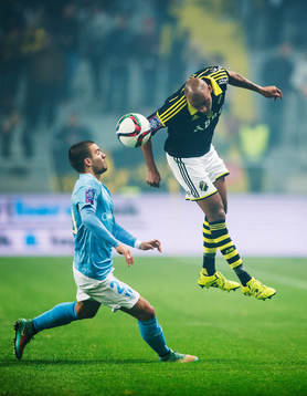 s Vladimir Rodic och AIK:s Alessandro Silva Pereira