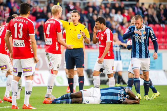 Kalmars Ludvig Öhman får en varning